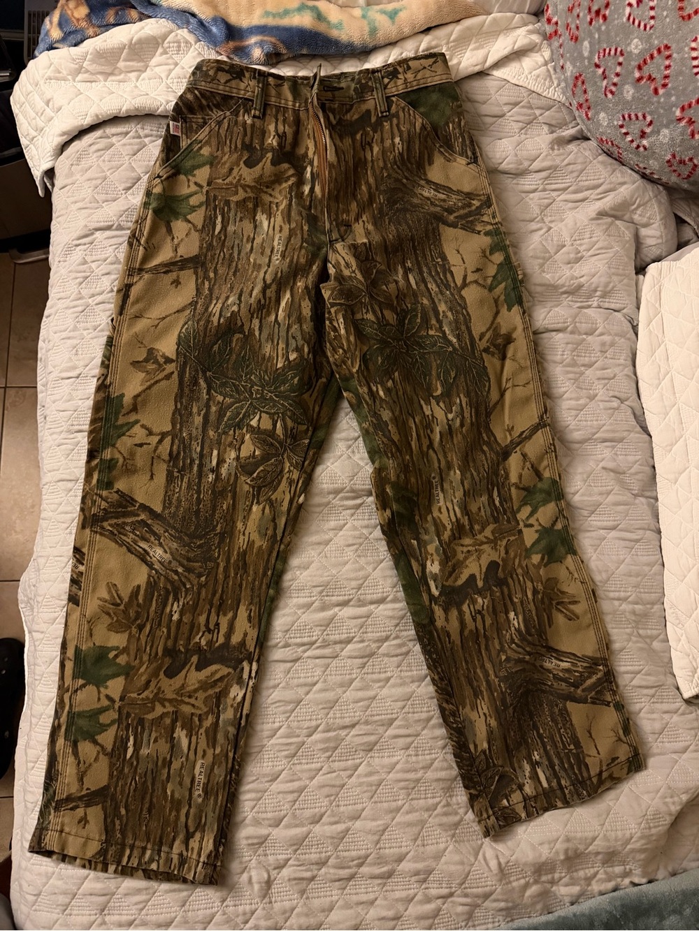 Stan Ray Camo Cargo Pants - Brown & Green